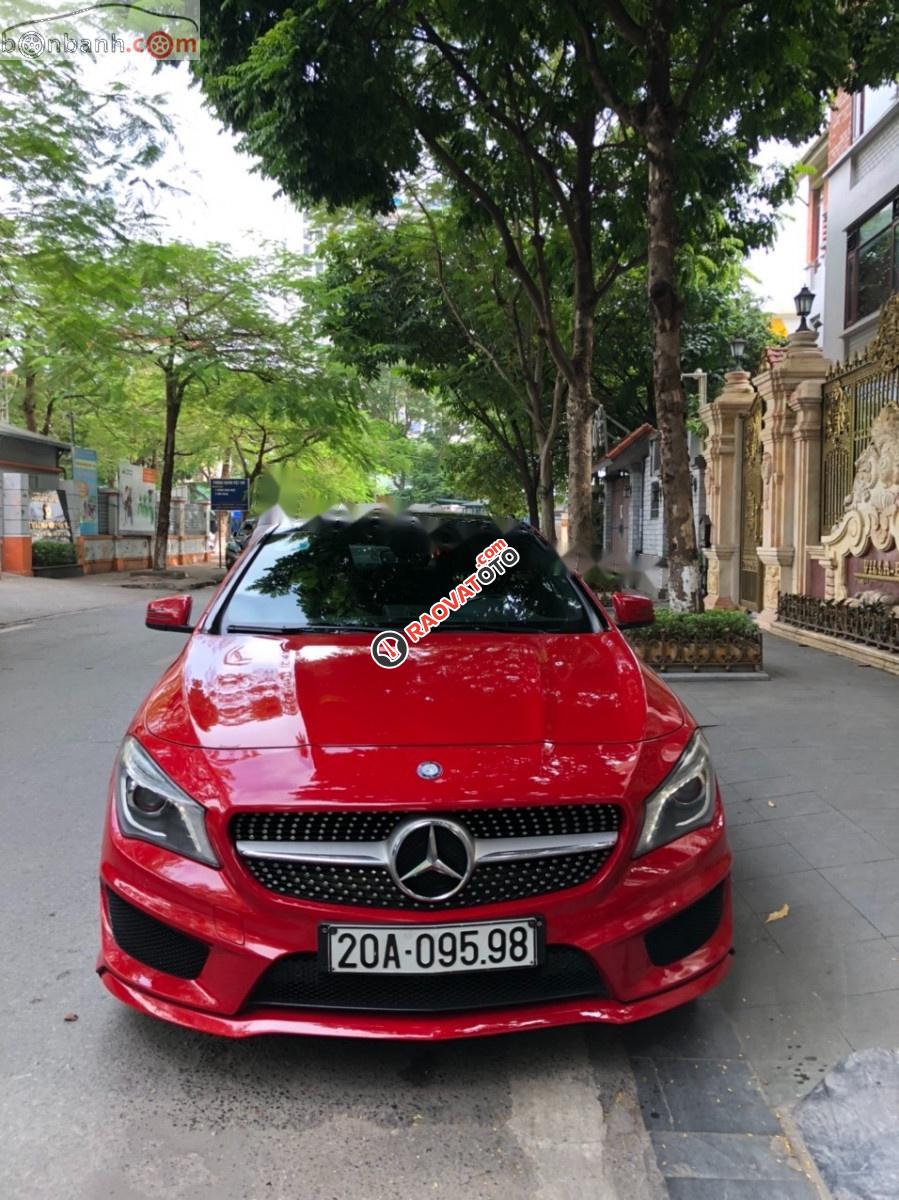 Cần bán Mercedes CLA 250 4Matic sản xuất năm 2014, màu đỏ, xe nhập khẩu-9