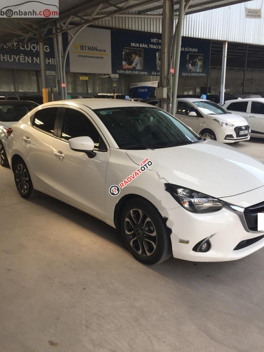 Bán Mazda 2 1.5 AT đời 2017, màu trắng, số tự động  -1