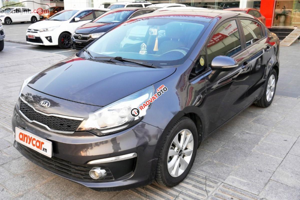 Cần bán lại xe Kia Rio 1.4 AT năm 2016, màu xám, nhập khẩu nguyên chiếc chính chủ-6