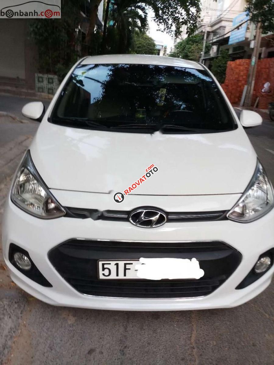 Bán Hyundai Grand i10 Grand 1.2 MT sản xuất năm 2016, màu trắng, xe nhập -2