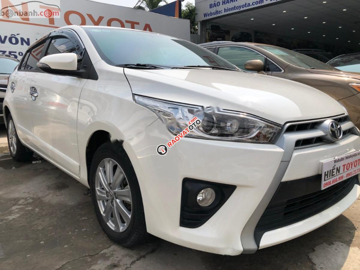 Cần bán xe Toyota Yaris sản xuất 2017, màu trắng, nhập khẩu nguyên chiếc chính hãng-7