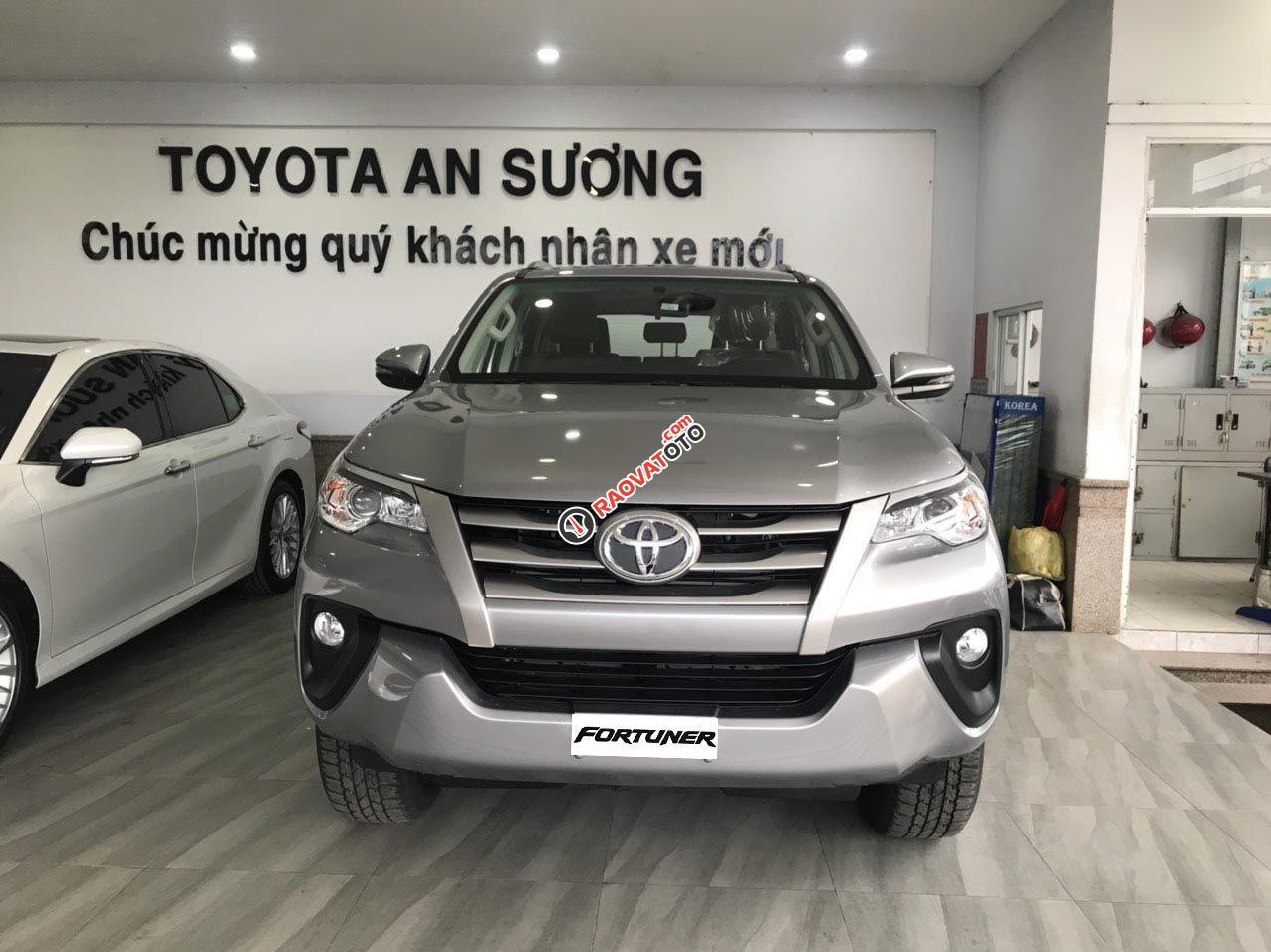 Trả trước chỉ 250 triệu, nhận ngay chiếc xe Toyota Fortuner 2.8 AT 4x4 2019, màu bạc-3