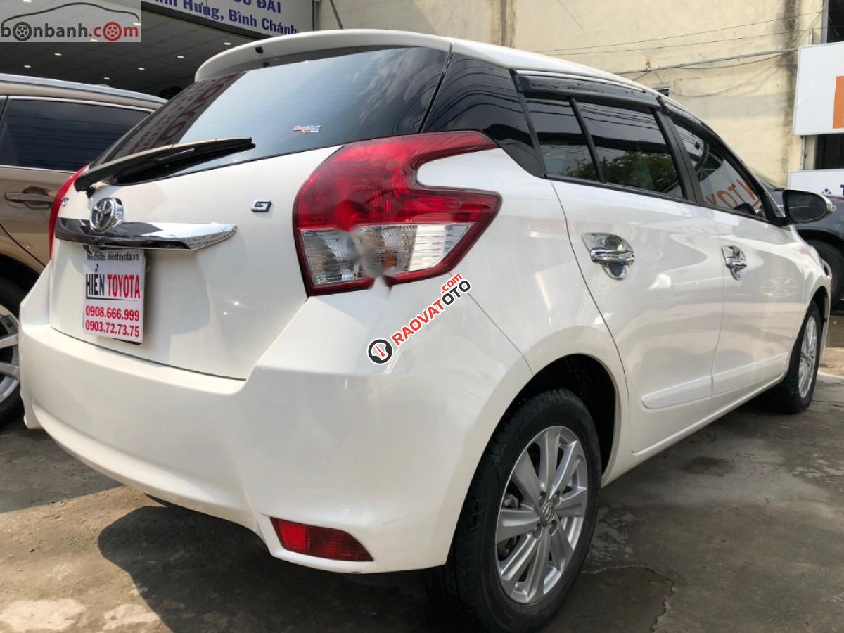 Cần bán xe Toyota Yaris sản xuất 2017, màu trắng, nhập khẩu nguyên chiếc chính hãng-6