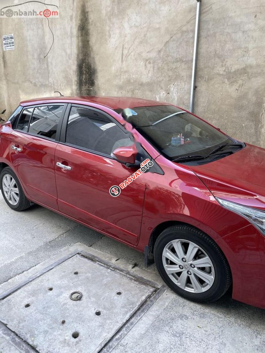 Cần bán gấp Toyota Yaris 2014, màu đỏ, xe nhập chính hãng-1