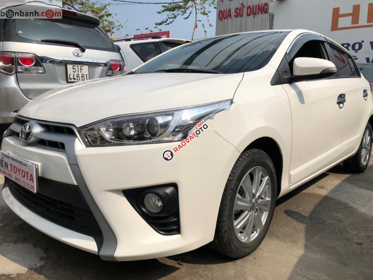Cần bán xe Toyota Yaris sản xuất 2017, màu trắng, nhập khẩu nguyên chiếc chính hãng-8