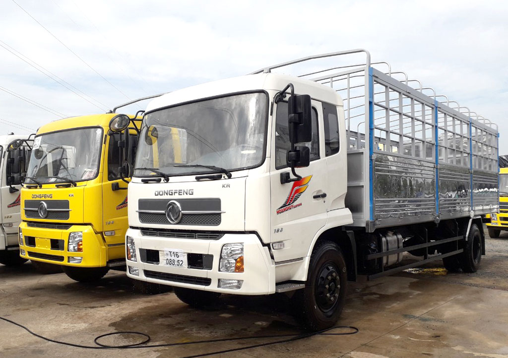 Bán xe tải Dongfeng 2018, màu vàng, nhập khẩu nguyên chiếc-0