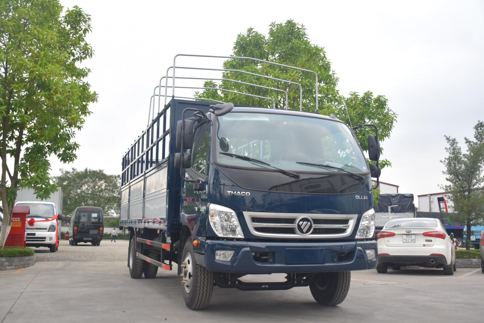 Bán xe Thaco Ollin 720 2019, nhập khẩu nguyên chiếc, thùng 6m2-0