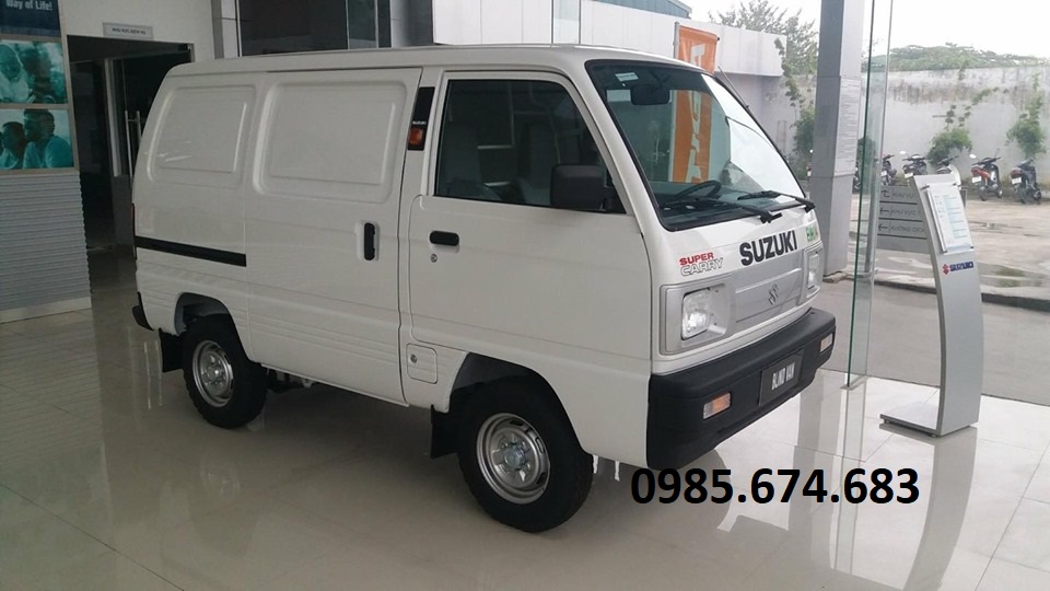 Suzuki Việt Anh bán xe tải van, xe Su cóc đi được trong ngõ nhỏ giá rẻ-0