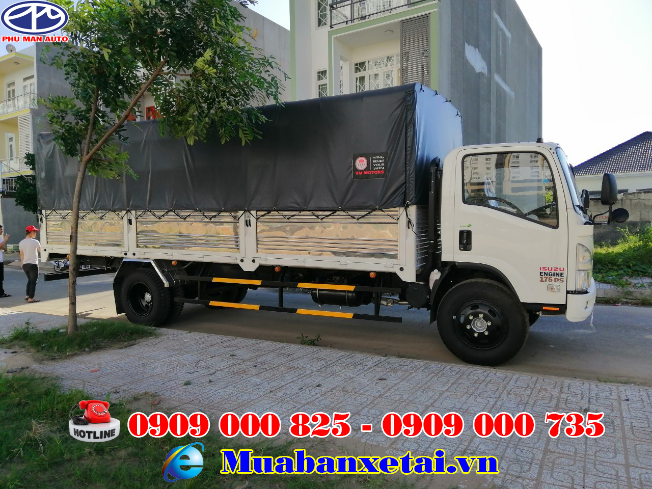 Bán xe tải Isuzu 8.2 tấn thùng bạT-2