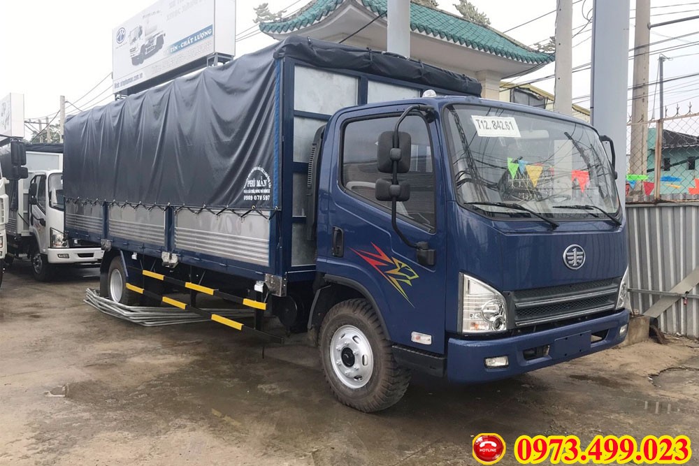 Xe tải FAW 7.3 tấn thùng 6m3 - động cơ Hyundai ga cơ-4