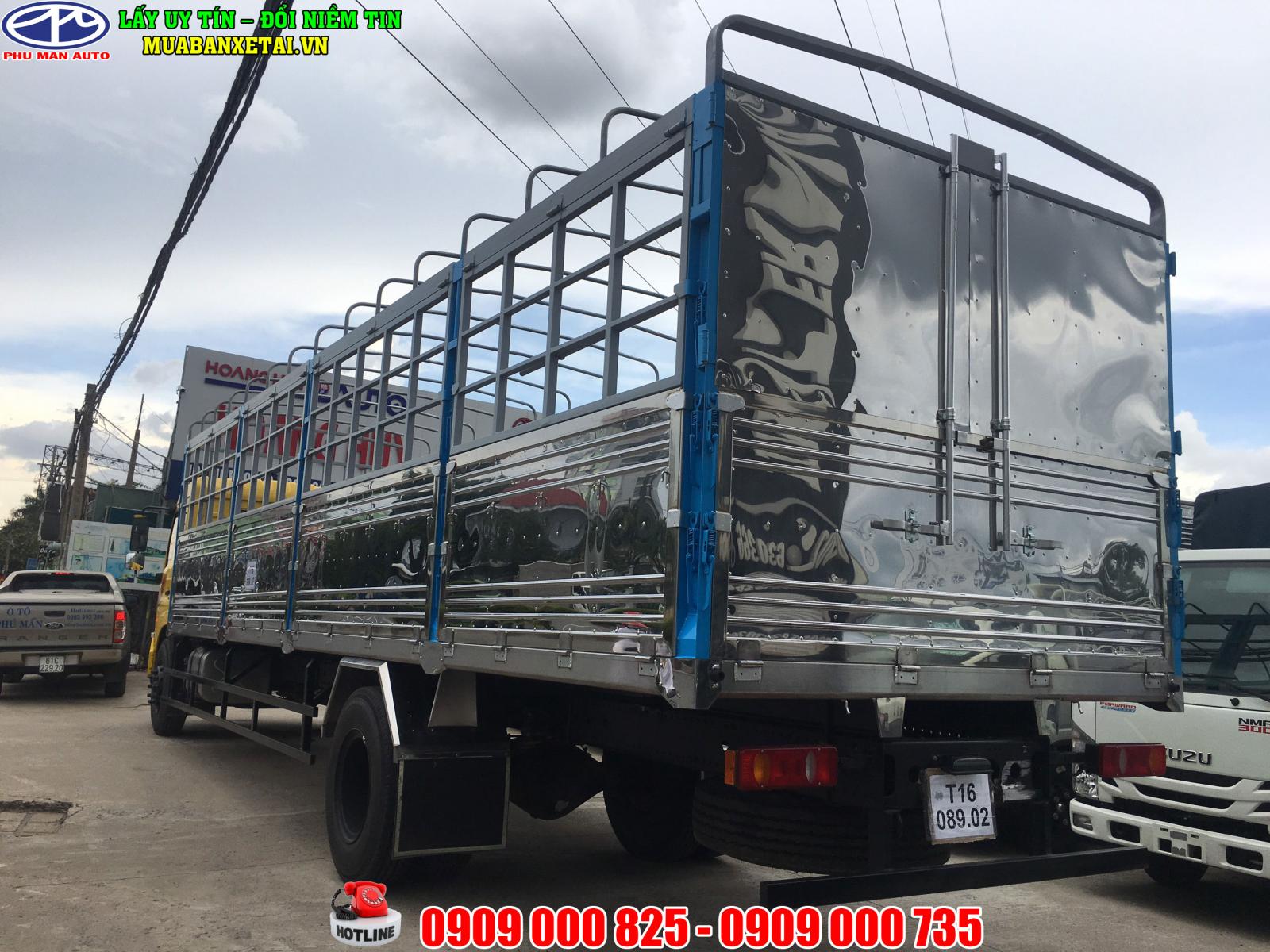 Xe tải Dongfeng 8 tấn B180 thùng dài 9m7 — Mới nhất — Dongfeng Hoàng Huy B180-4