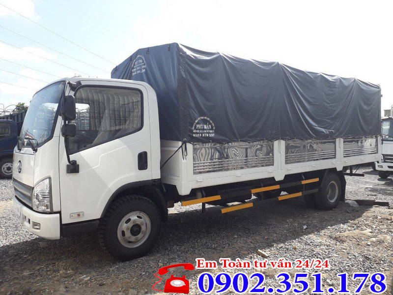 Xe tải Faw 7.3 tấn thùng 6m2, máy Hyundai giá tốt-1