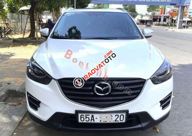 Cần bán Mazda CX 5 2.0 AT đời 2017, màu trắng giá cạnh tranh-0