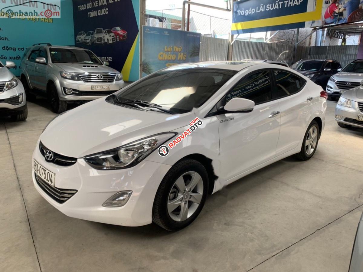 Bán Hyundai Elantra 1.8AT đời 2013, màu trắng, xe nhập-7