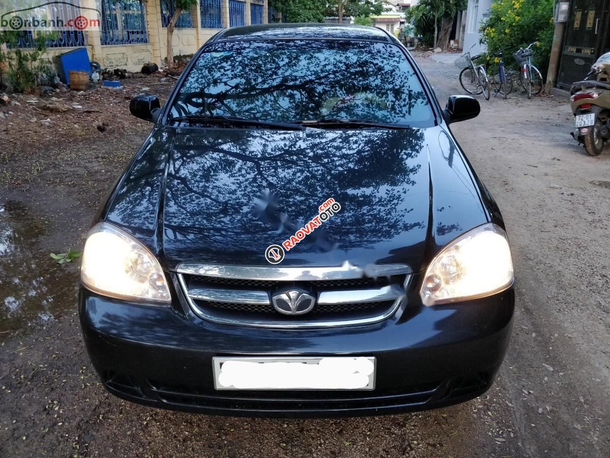 Cần bán lại xe Daewoo Lacetti EX sản xuất 2011, màu đen-0