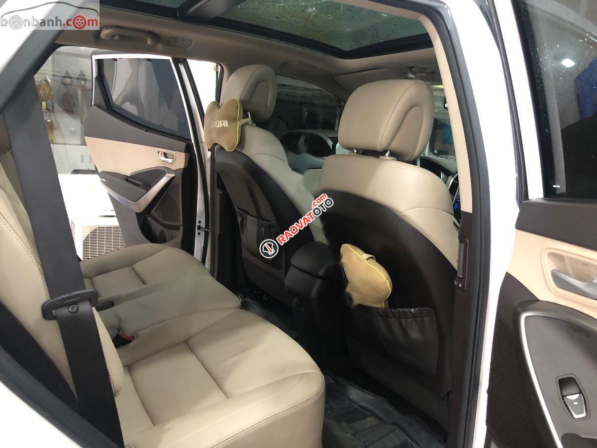 Bán Hyundai Santa Fe 2.2CRDi 2016, màu trắng-0