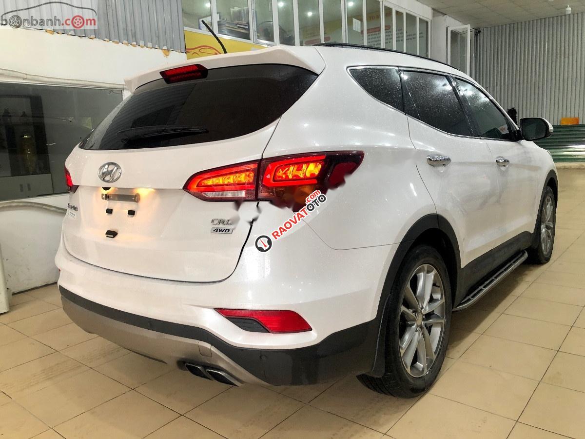 Bán Hyundai Santa Fe 2.2CRDi 2016, màu trắng-6