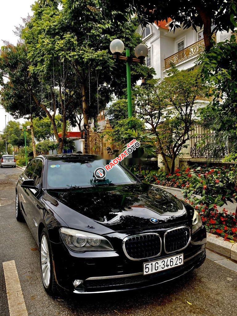 Bán BMW 7 Series 750 Li năm sản xuất 2010, màu đen chính chủ-9