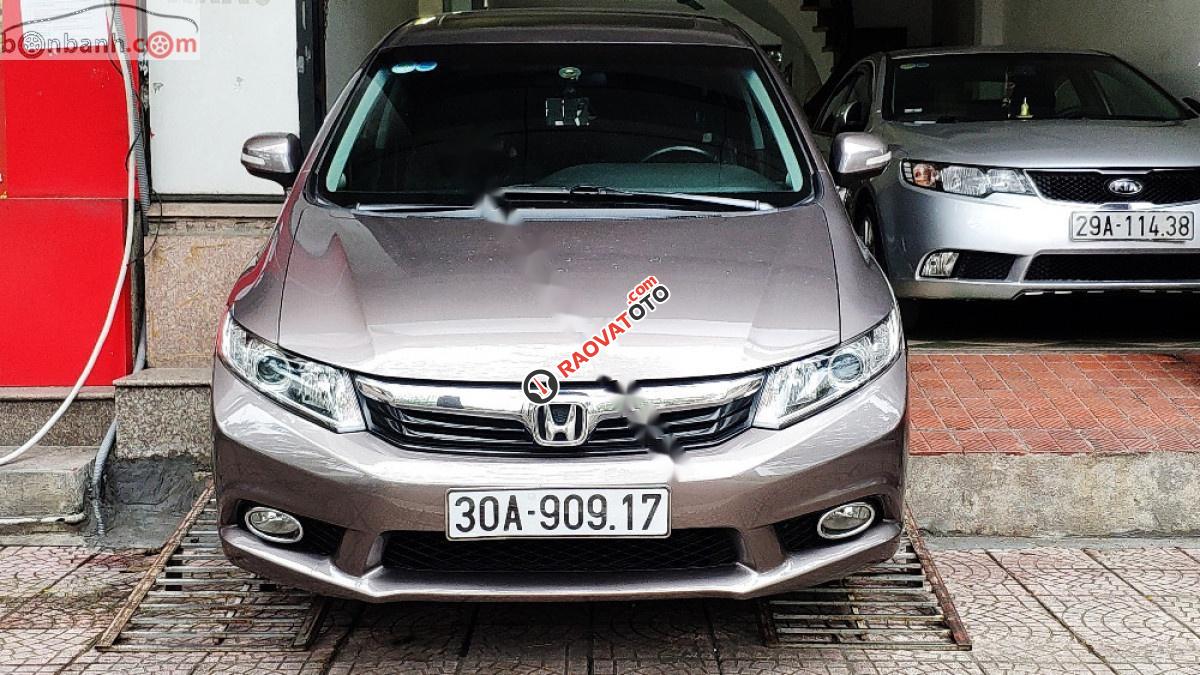 Cần bán xe Honda Civic 2.0 AT năm sản xuất 2012, màu đen-1