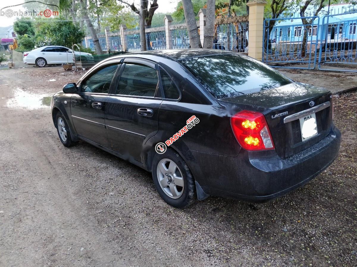Cần bán lại xe Daewoo Lacetti EX sản xuất 2011, màu đen-1