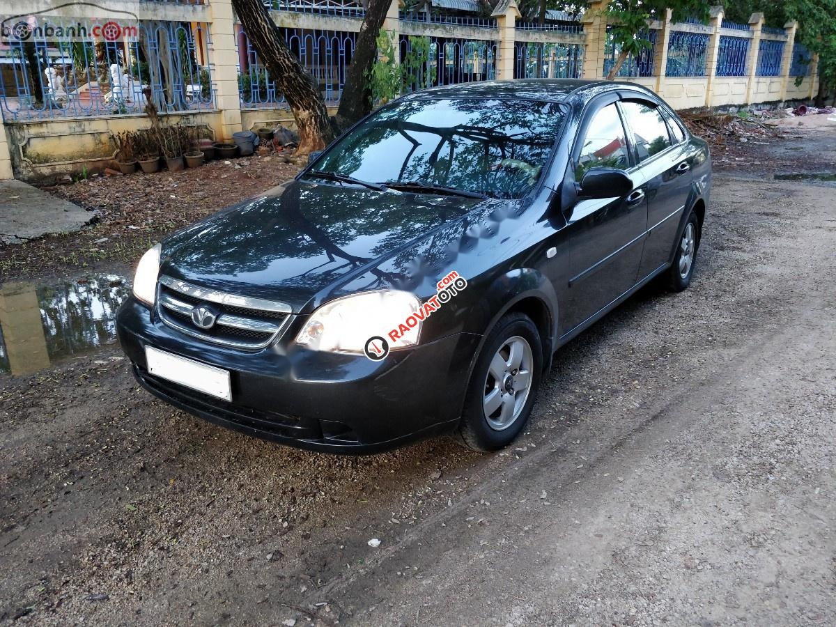 Cần bán lại xe Daewoo Lacetti EX sản xuất 2011, màu đen-4