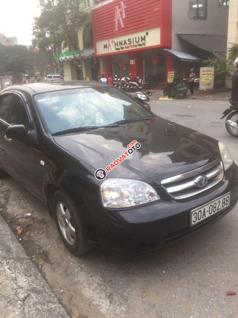 Bán Daewoo Lacetti sản xuất 2009, màu đen, 235tr-0