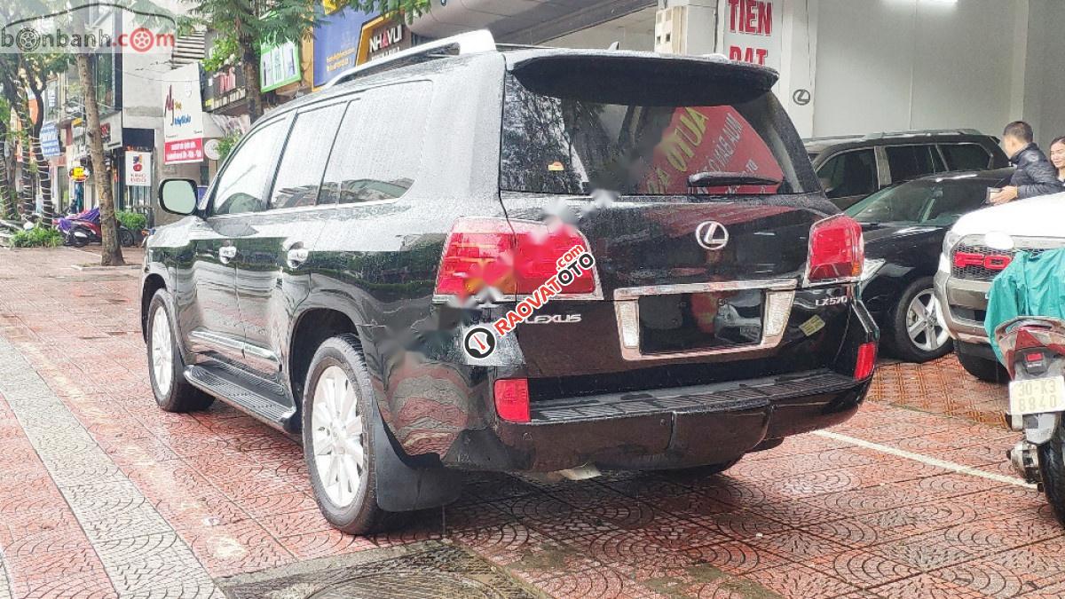 Bán Lexus LX năm 2009, màu đen, nhập khẩu nguyên chiếc số tự động-4