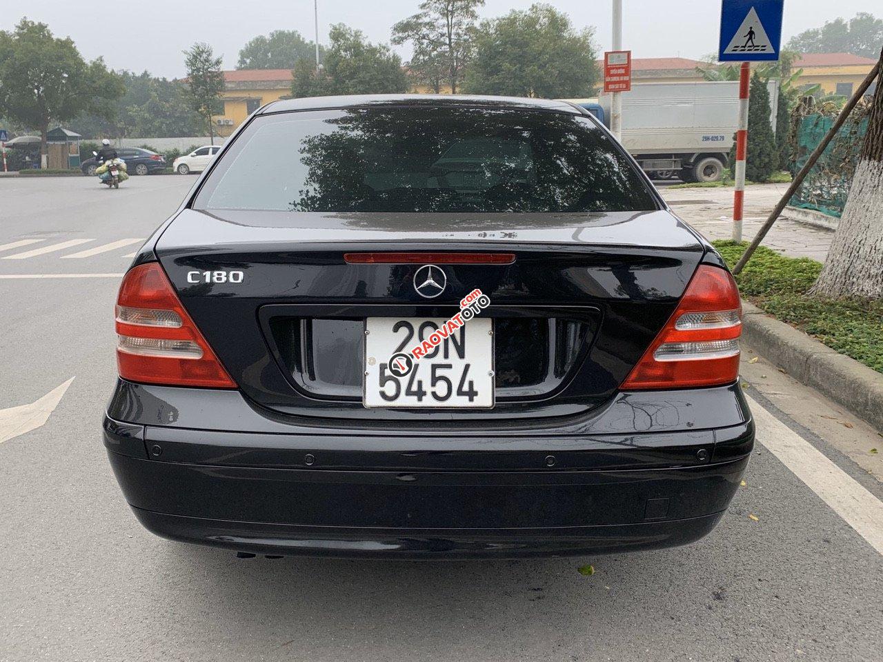 Cần bán xe Mercedes C180 AT sản xuất 2001, màu đen, nhập khẩu-4
