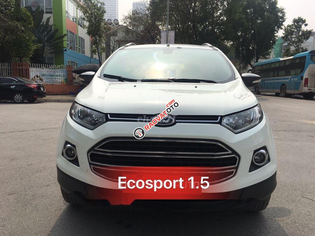 Cần bán lại xe Ford EcoSport 1.5 Titanium đời 2016, màu trắng-5