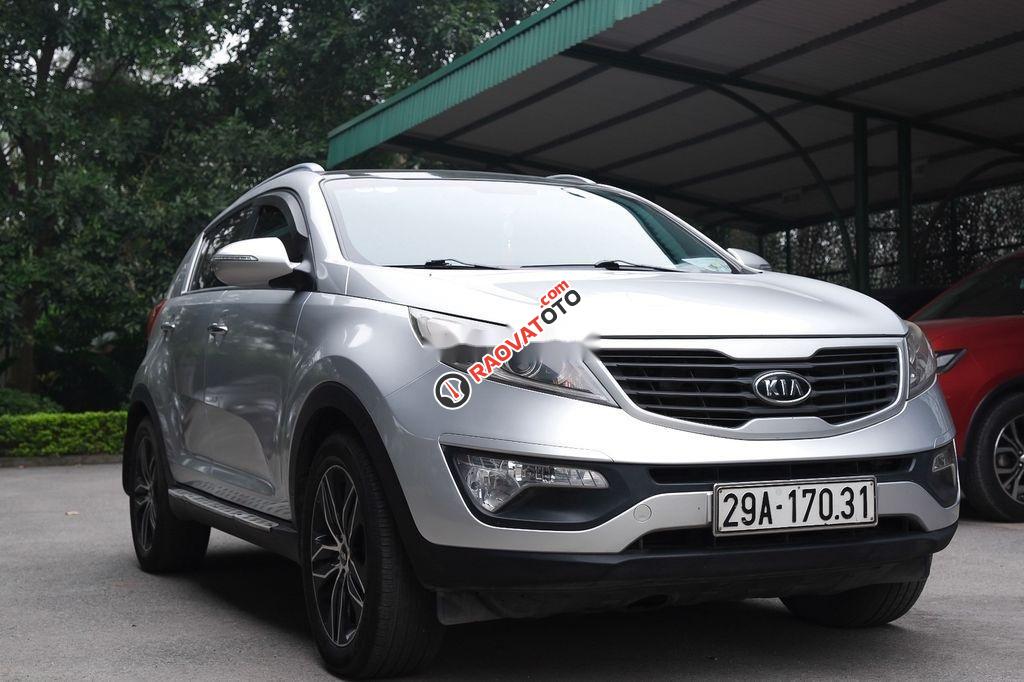 Cần bán xe Kia Sportage Limited năm sản xuất 2010, màu bạc, nhập khẩu nguyên chiếc, 492 triệu-0