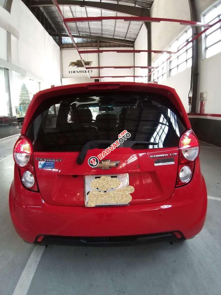 Cần bán gấp Chevrolet Spark 1.0LTZ sản xuất năm 2015, màu đỏ, xe nhập  -3