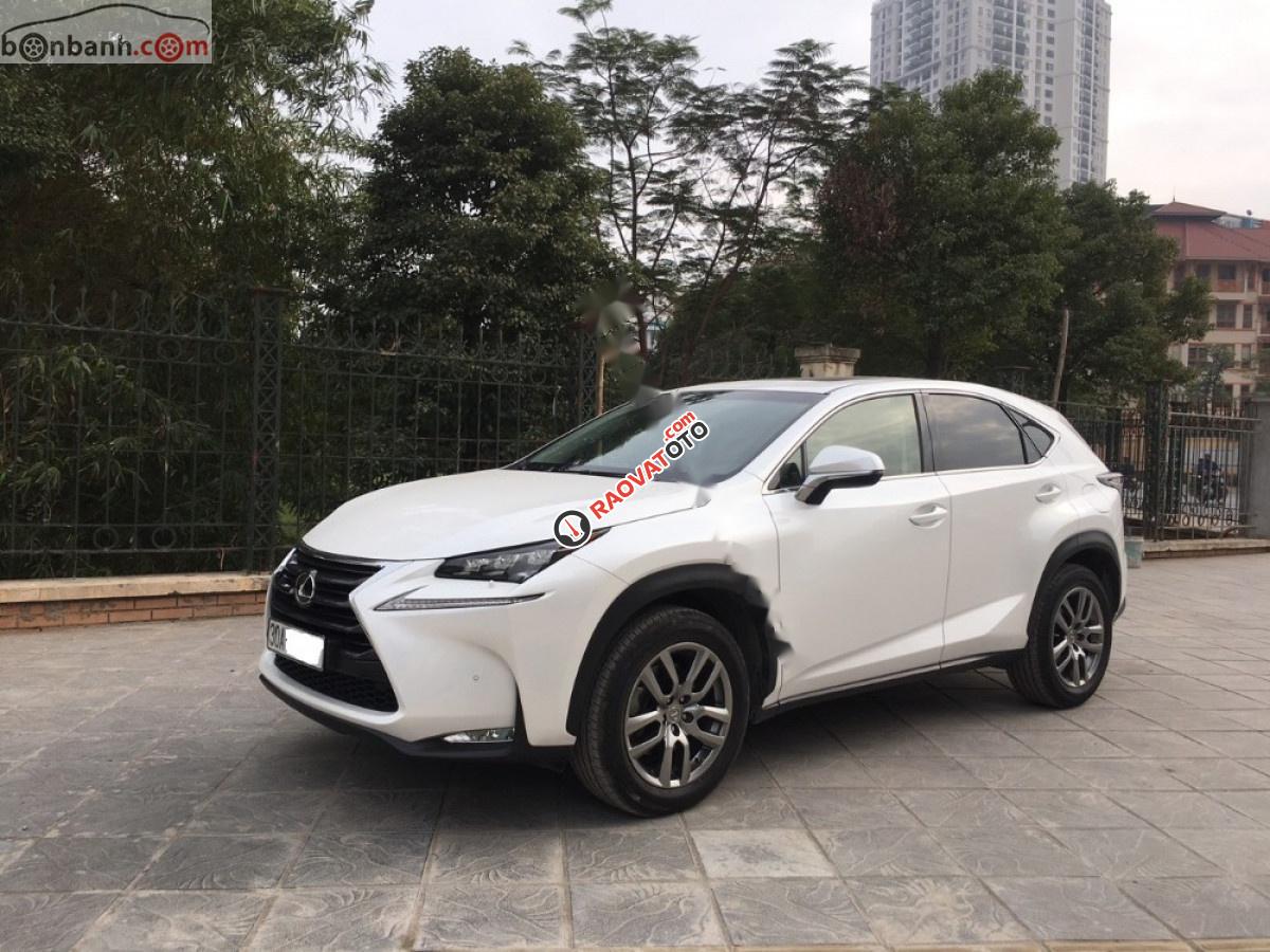 Cần bán xe Lexus NX sản xuất năm 2015, màu trắng, xe nhập chính chủ-1