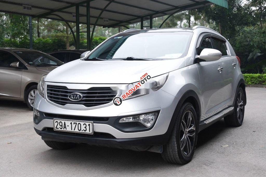 Cần bán xe Kia Sportage Limited năm sản xuất 2010, màu bạc, nhập khẩu nguyên chiếc, 492 triệu-1