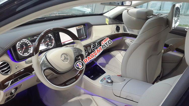 CC bán Mercedes S400, đen/kem, độ maybach, biển đẹp, máy êm-5