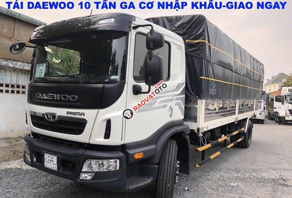 Xe tải Daewoo: Tải trọng 10 tấn đời 2018, màu trắng, bán giá tốt-6