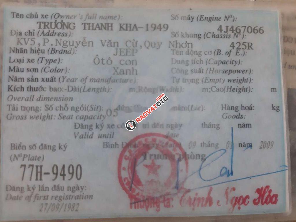 Bán Jeep CJ 1975, nhập khẩu nguyên chiếc-5