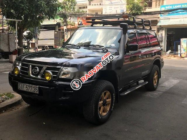 Bán Nissan Patrol đời 2002, màu đen, nhập khẩu-5