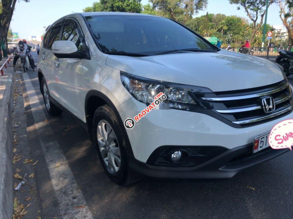 Xe Honda CR V 2.0AT đời 2014, màu trắng, giá chỉ 675 triệu-1