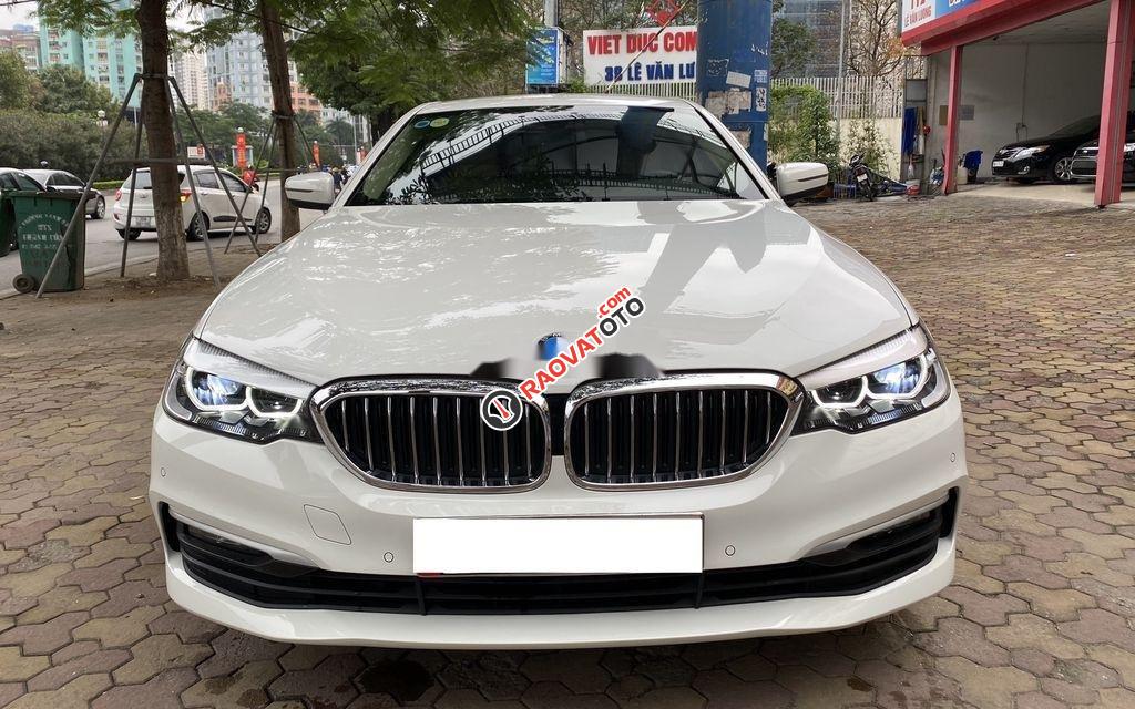 Cần bán BMW 5 Series 520i năm 2018, màu trắng, nhập khẩu-0