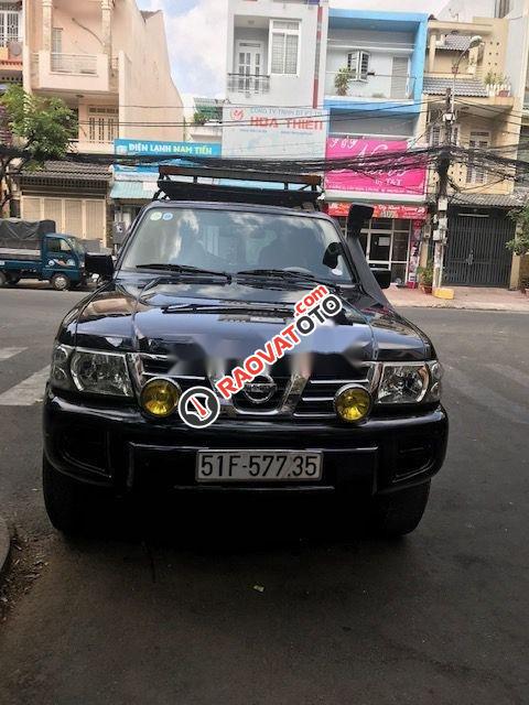 Bán Nissan Patrol đời 2002, màu đen, nhập khẩu-2