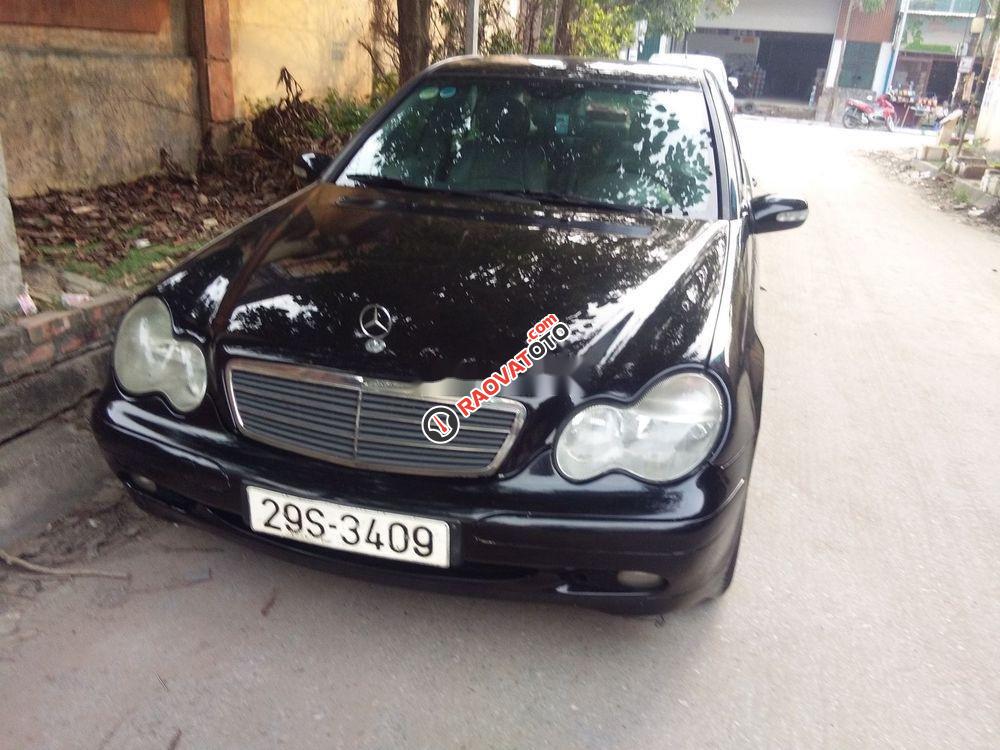 Cần bán gấp Mercedes C class năm 2003, màu đen, nhập khẩu  -5