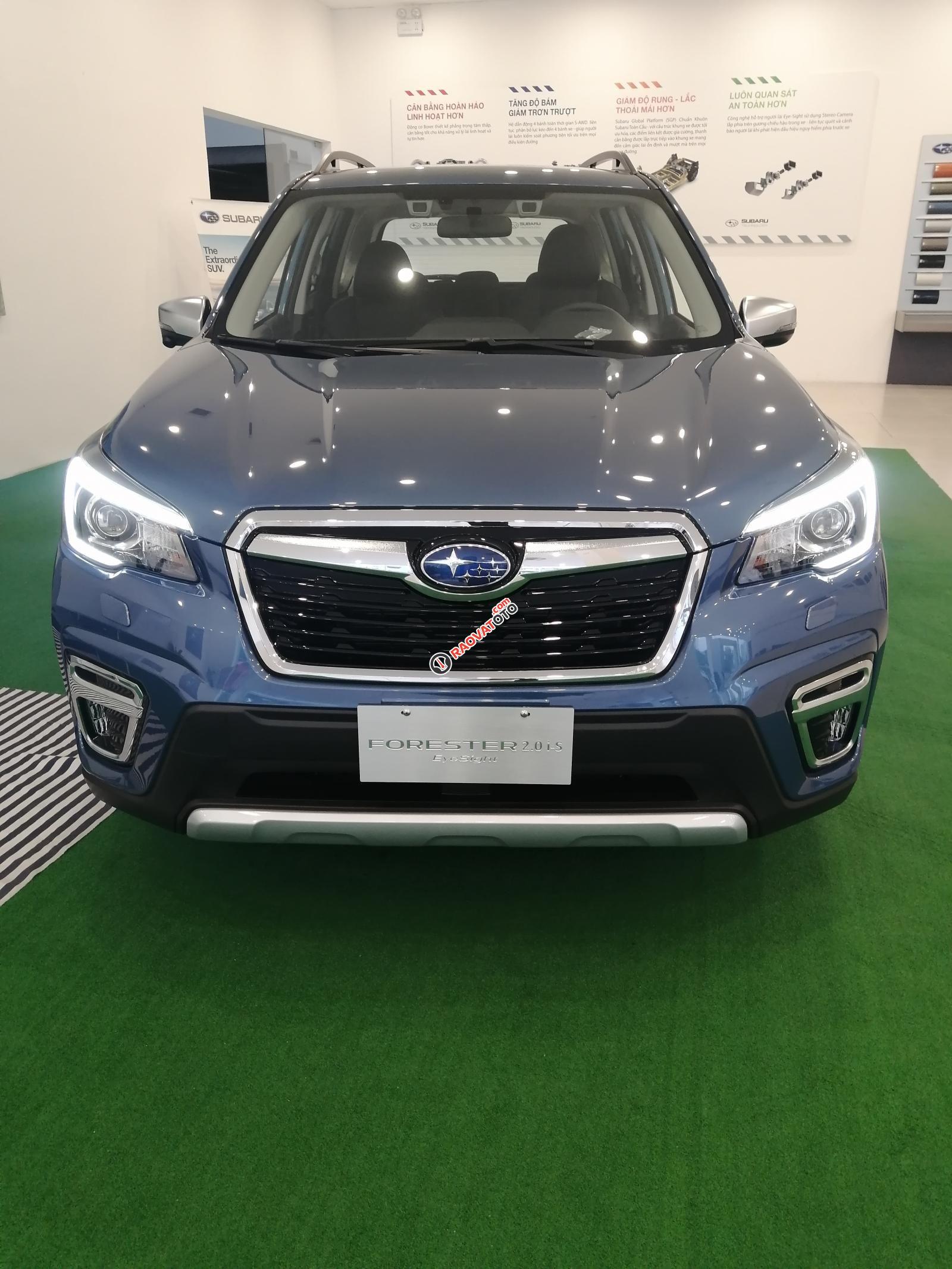 Mua xe giá hời - Đến ngay Subaru Hà Nội: Phiên bản Forester 2.0i-S đời 2020, màu xanh lục-0