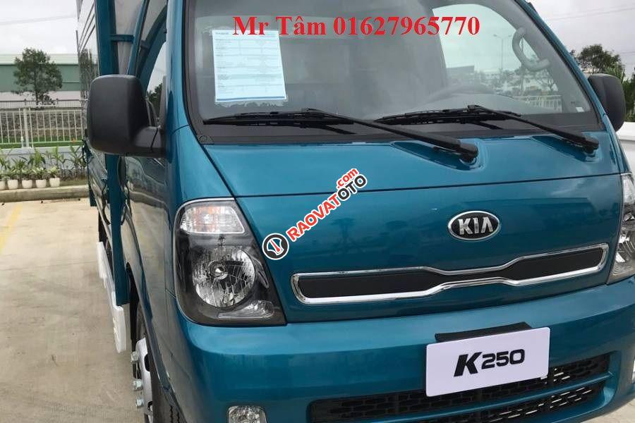 Cần bán xe tải hạng nhẹ, máy dầu: Kia Frontier K250 đời 2018, màu xanh lam-0