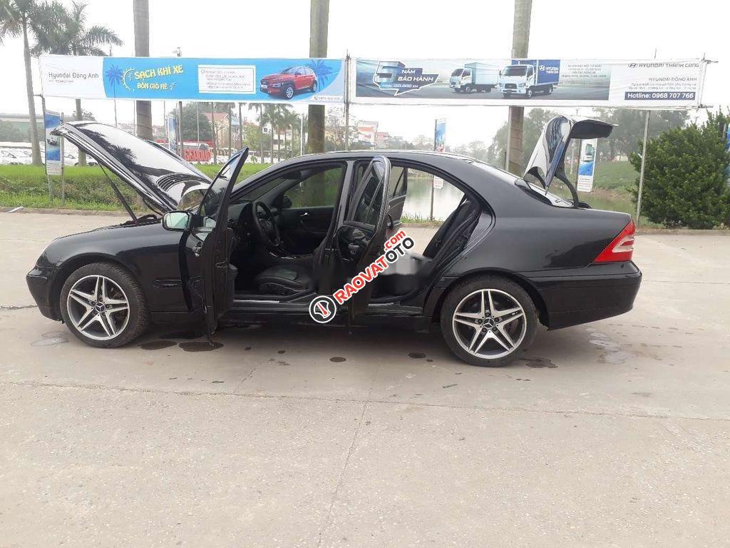 Cần bán lại xe Mercedes C180 đời 2002, màu đen giá cạnh tranh-11