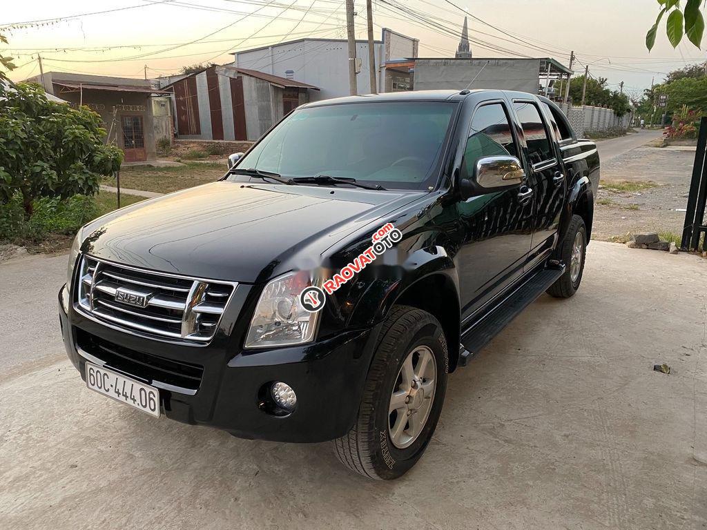 Bán Isuzu Dmax MT đời 2008, màu đen, xe nhập số sàn, máy dầu-9