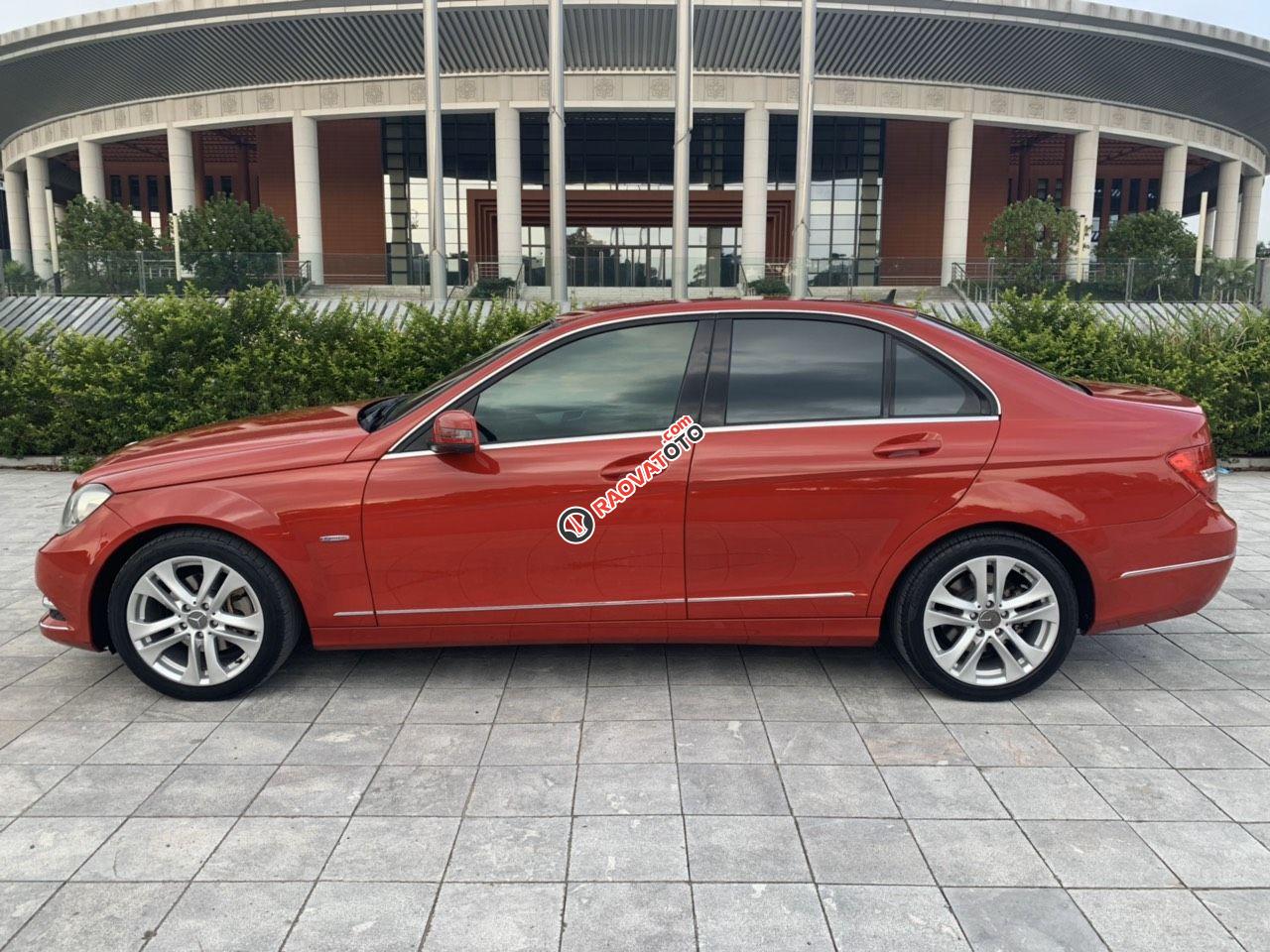 Phú Quý Auto cần thanh lý xe Mercedes C 200 đời 2011, màu đỏ, giá tốt-5