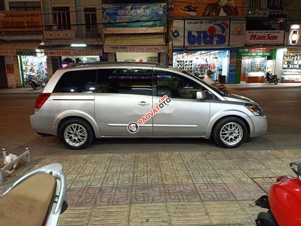 Bán Nissan Quest sản xuất năm 2008, màu bạc, nhập khẩu nguyên chiếc-0