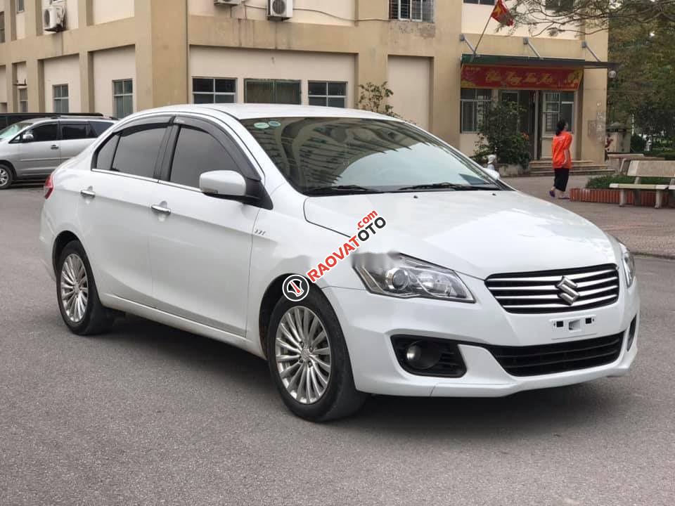 Cần bán Suzuki Ciaz 1.4AT sản xuất năm 2017, màu trắng, xe nhập-1