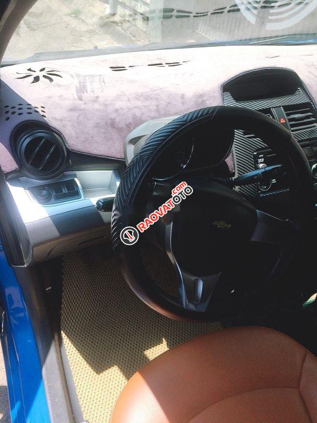 Bán xe Chevrolet Spark đời 2015, màu xanh lam-0