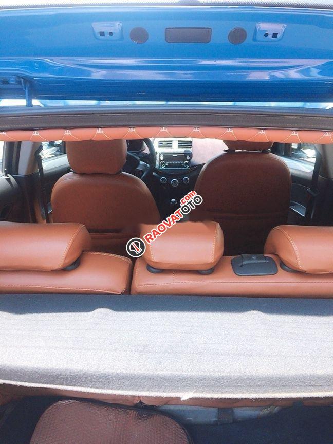 Bán xe Chevrolet Spark đời 2015, màu xanh lam-7